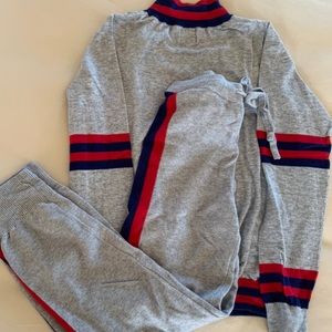 Madison Thomson x Aqua sweatsuit